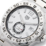 Tag Heuer Formula 1 Calibre 6 Automatic White Dial Silver Steel Strap Watch for Men - WAZ2013.BA0842