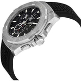 Tag Heuer Aquaracer Chronograph Black Dial Black Rubber Strap Watch for Men - CAY1110.FT6041