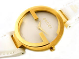 Gucci Interlocking Latin Grammy Special Edition Gold Watch For Women - YA133313
