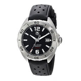 Tag Heuer Formula 1 Automatic Black Dial Black Rubber Strap Watch for Men - WAZ2113.FT8023