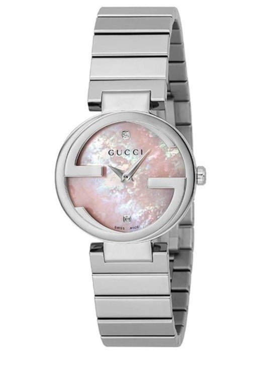Gucci Interlocking Quartz Watch For Women - YA133505