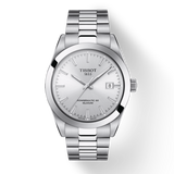 Tissot Gentleman Powermatic 80 Silicium Silver Dial Silver Steel Strap Watch For Men - T127.407.11.031.00