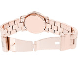 Marc Jacobs Amy Pink Dial Rose Gold Steel Strap Dial Watch for Women - MBM8625