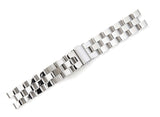 Marc Jacobs Henry Transparent Silver Dial Silver Steel Strap Watch for Women - MBM3205