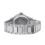 Maserati SFIDA Automatic Skeleton Blue Dial Silver Steel Strap Watch For Men - R8823140007