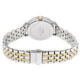 Coach Delancey Mother of Pearl White Dial Two Tone Steel Strap Watch for Women - 14502480