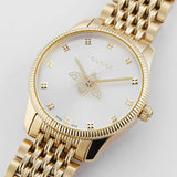 Gucci G Timeless Mother of Pearl Dial Gold Steel Strap Watch For Women - YA1265021