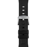 Tissot PRX Black Dial Black Rubber Strap Watch For Men - T137.410.17.051.00