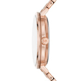 Michael Kors Addyson Quartz Rose Gold Dial Rose Gold Steel Strap Watch for Women - MK4713