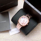 Marc Jacobs Mandy Rose Gold Dial Rose Gold Steel Strap Watch for Women - MJ3550