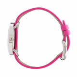 Marc Jacobs Amy Pop Pink Dial Pink Leather Strap Watch for Women - MBM1286
