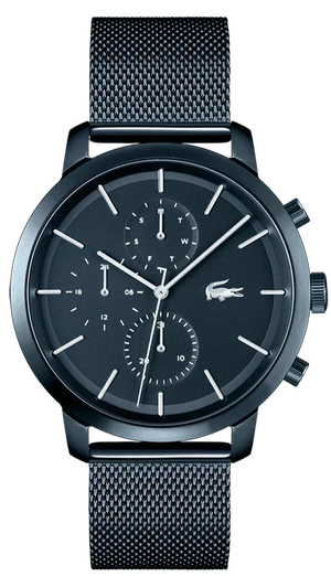Lacoste Replay Blue Dial Blue Steel Strap Watch for Men - 2011196