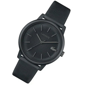 Lacoste 12.12 Move Gray Dial Gray Silicon Strap Watch for Men - 2011242
