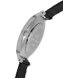Daniel Wellington Petite Ashfield Black Dial Black Mesh Strap Watch For Women - DW00100202