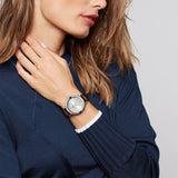 IWC Portofino Automatic Silver Dial Brown Leather Strap Watch for Women - IW357403