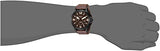 Fossil Nate Chronograph Brown Dial Brown Leather Strap Watch for Men - JR1511