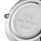Daniel Wellington Classic Petite Reading Black Dial Black Leather Strap Watch For Women - DW00100179