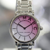 Marc Jacobs Roxy Pink Dial Silver Steel Strap Watch for Women - MJ3552