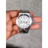 Michael Kors Dylan Silver Dial Silver Steel Strap Watch for Women - MK5312