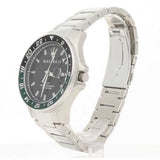 Maserati SFIDA Chronograph Black Dial Silver Steel Strap Watch For Men - R8853140005