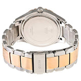 Guess Siren White Dial Two Tone Steel Strap Watch for Women - W0442L4