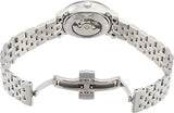 Tissot Carson Premium Automatic Lady Diamonds Silver Dial Silver Steel Strap Watch for Women - T122.207.11.036.00