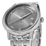 Omega De Ville Prestige Co-Axial Automatic Grey Dial Silver Steel Strap Watch for Men - 424.10.40.20.06.001