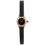 Marc Jacobs Blade Black Dial Black Leather Strap Watch for Women - MBM1345