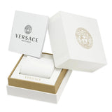 Versace Meander Greca White Dial Gold Mesh Bracelet Watch for Women - VELW00820