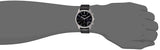 Hugo Boss Time One Chronograph Black Dial Black Leather Strap Watch for Men - 1513430