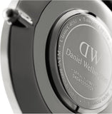 Daniel Wellington Classic Roselyn Black Dial Red NATO Strap Dial Watch For Women - DW00100270