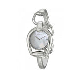 Gucci Horsebit Collection Diamonds Mother of Pearl Dial Silver Steel Strap Watch For Women - YA139506