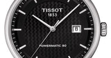 Tissot Luxury Powermatic 80 Black Dial Silver Steel Strap Watch for Men - T086.407.11.201.02