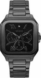 Guess Integrity Analog Black Dial Black Steel Strap Watch for Men - GW0631G2