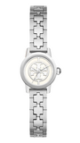Tory Burch Reva Silver Dial Silver Steel Strap Watch for Women - TBW4044