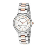 Marc Jacobs Roxy Silver Dial Two Tone Steel Strap Watch for Women - MJ3551
