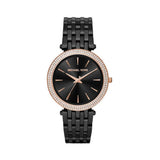 Michael Kors Darci Black Dial Black Steel Strap Watch for Women - MK3407