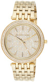 Michael Kors Darci Gold Dial Gold Steel Strap Watch for Women - MK3398