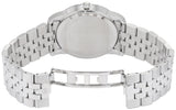 Movado Museum Diamonds Black Dial Silver Steel Strap Watch For Men - 606878