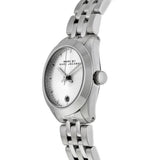 Marc Jacobs Peeker Silver Dial Silver Steel Strap Watch for Women - MBM3373