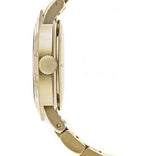 Marc Jacobs Amy Green Dial Gold Steel Strap Watch for Women - MBM8619