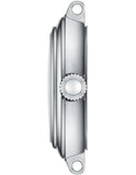 Tissot Bellissima Small Lady Silver Dial Black Leather Strap Watch For Women - T126.010.16.013.00