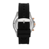 Maserati SFIDA 44mm Black Silicon Chronograph Watch For Men - R8871640002