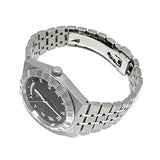 Tudor Royal Automatic Black Dial Silver Steel Strap Watch for Men - M28600-0003