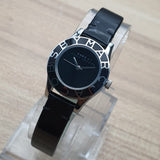 Marc Jacobs Blade Black Dial Black Leather Strap Watch for Women - MBM1082