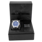 Maurice Lacroix Aikon Automatic Blue Dial Silver Steel Strap Watch For Men - AI6008-SS002-430-1