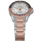 Emporio Armani Sea Explorer GMT White Dial Two Tone Steel Strap Watch For Men - AR11591