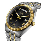 Tudor Royal Automatic Black Dial Two Tone Steel Strap Watch for Men - M28603-0003