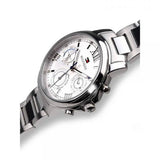 Tommy Hilfiger Claudia Silver Dial Silver Steel Strap Watch for Women - 1781741