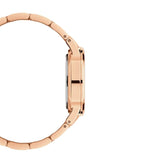 Daniel Wellington Iconic Link Emerald Green Dial Rose Gold Steel Strap Watch For Women - DW00100421